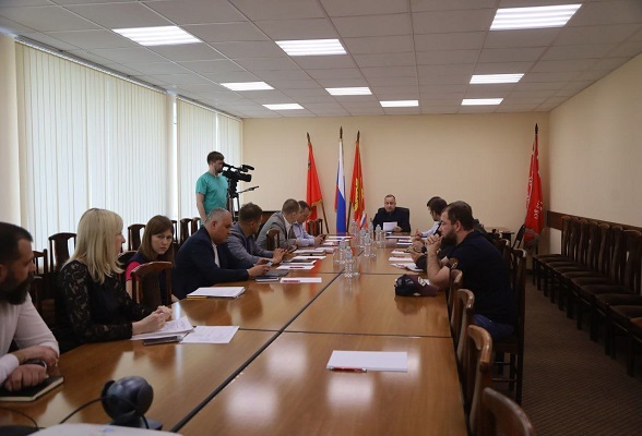 Глава г.о. Серпухов вместе с первым заместителем министра по благоустройству Подмосковья провели рабочее совещание